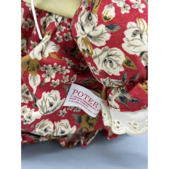 Vintage Potter Musical Cloth Doll 12” Plays “It’s a Small World” - Picture 5 of 6